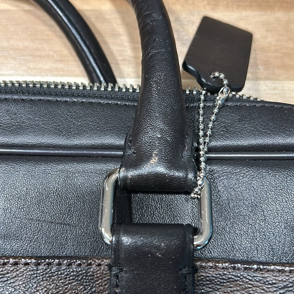 Coach Men’s Briefcase Brown Monogram - Picture 5 of 6